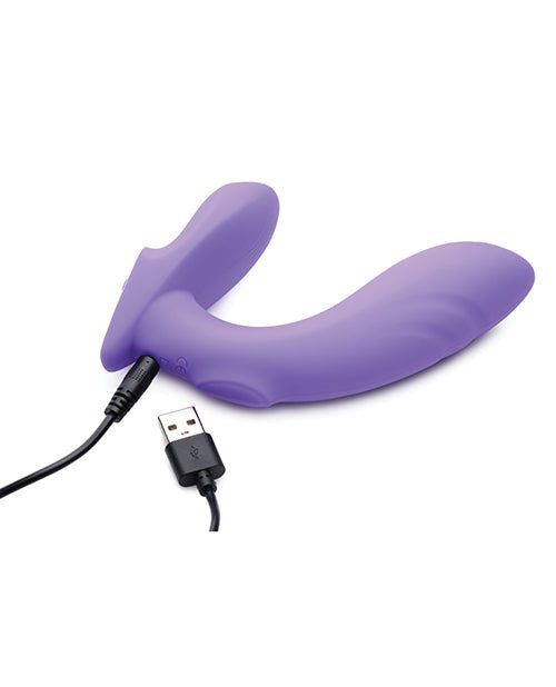 Inmi 10x G - Tap Tapping Silicone G Spot Vibrator - Purple | Shop Lowest Prices at fonlove.shop