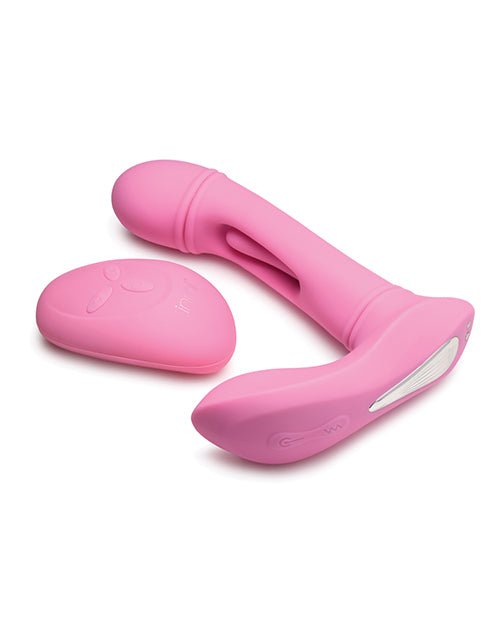 Inmi G - Flick Flicking G - Spot Vibrator w/Remote - Pink | Shop Lowest Prices at fonlove.shop