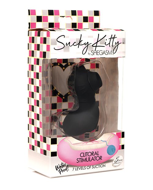 Inmi Shegasm Sucky Kitty Clitoral Stimulator - Black | Shop Lowest Prices at fonlove.shop