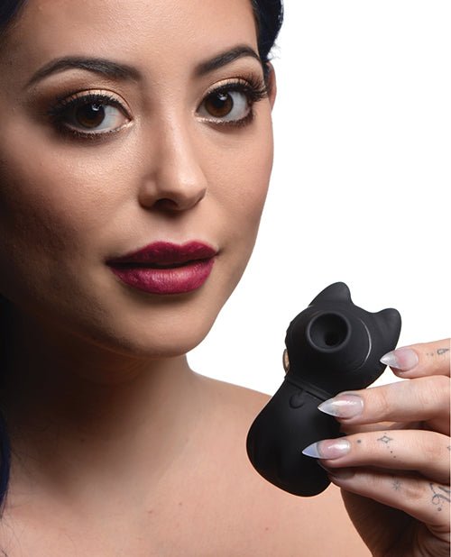 Inmi Shegasm Sucky Kitty Clitoral Stimulator - Black | Shop Lowest Prices at fonlove.shop