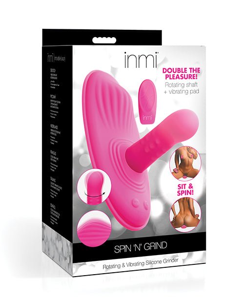 Inmi Spin N' Grind Rotating & Vibrating Silicone Grinder | Shop Lowest Prices at fonlove.shop