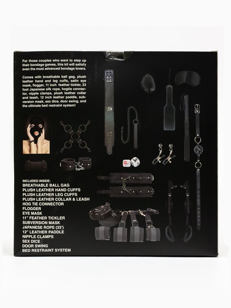Intrigue Advanced Bondage Kit | Shop Lowest Prices at fonlove.shop