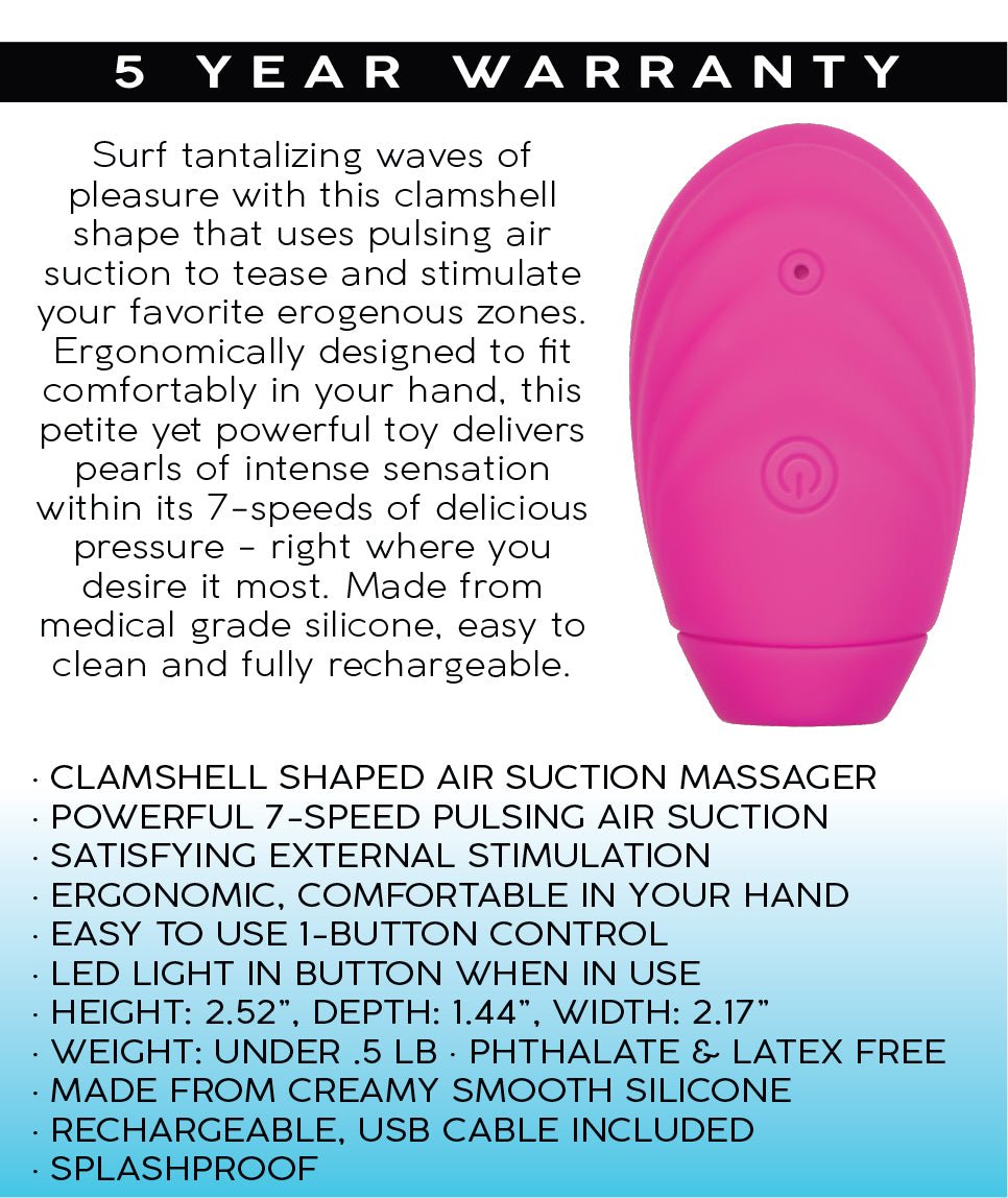 Intrigue Pearla Sucking Clamshell | Shop Lowest Prices at fonlove.shop
