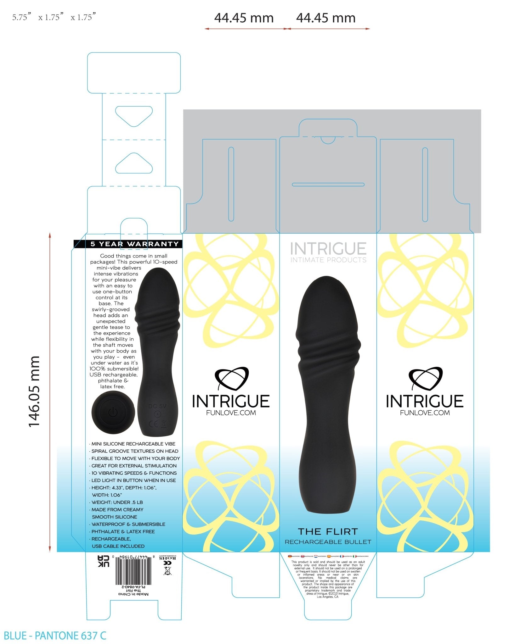 Intrigue The Flirt Silicone Bullet | Shop Lowest Prices at fonlove.shop
