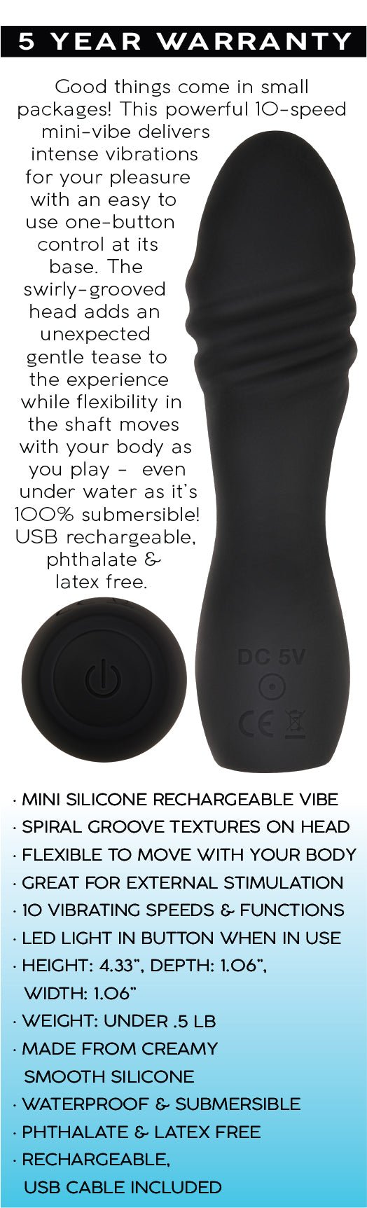 Intrigue The Flirt Silicone Bullet | Shop Lowest Prices at fonlove.shop