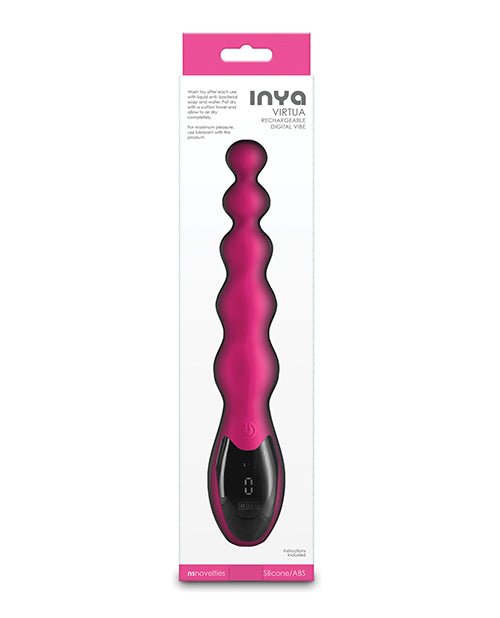 INYA Virtua Digital Beaded Anal Vibrator | Shop Lowest Prices at fonlove.shop