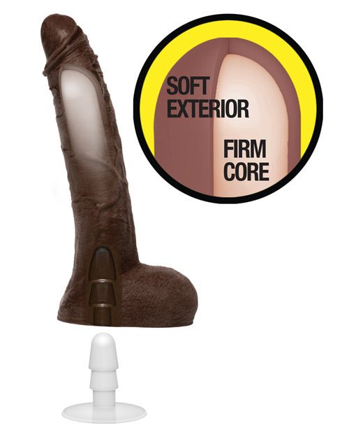 Jason Luv 10" Ultraskyn Cock W/removable Vac - u - lock Suction Cup - Chocolate | Shop Lowest Prices at fonlove.shop