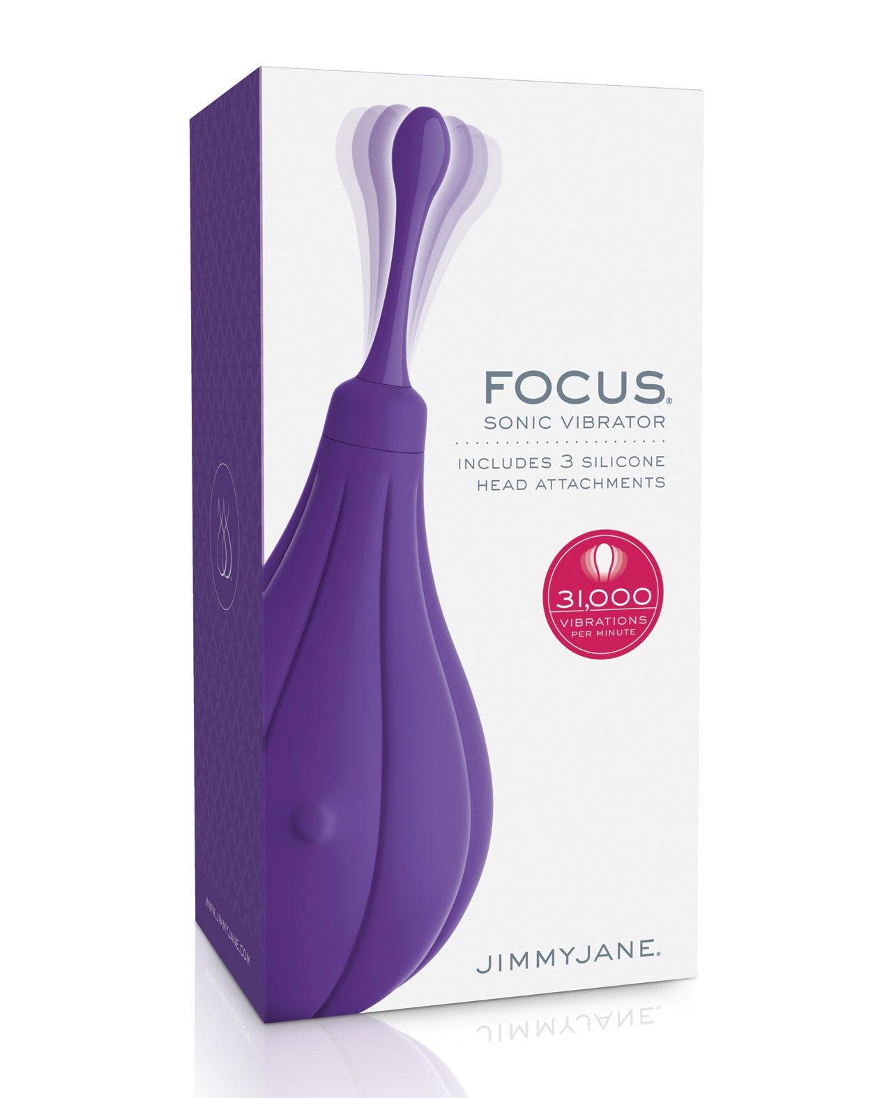 JimmyJane Focus Sonic Vibrator - Purple | Shop Lowest Prices at fonlove.shop