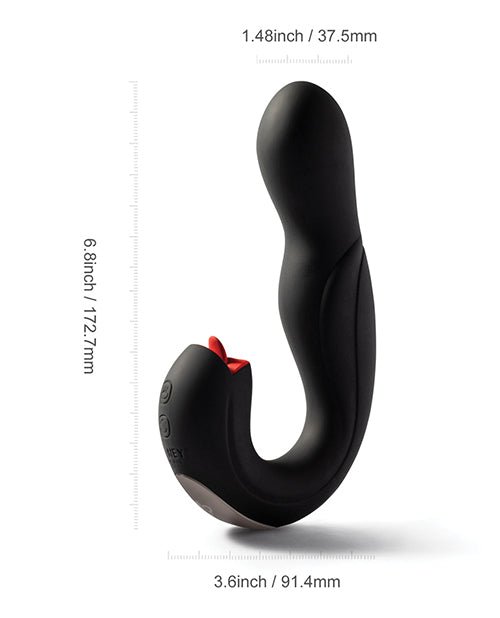 Joi Pro Rotating Head G - spot Vibrator & Clit Licker W/remote | Shop Lowest Prices at fonlove.shop