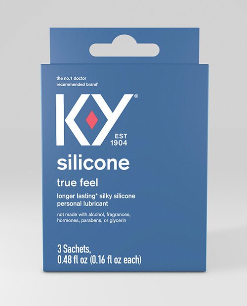 K - Y Silicone True Feel Lube Pack of 3 Satchet | Shop Lowest Prices at fonlove.shop