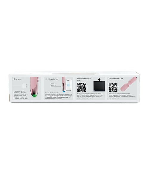 Kiiroo Prowand Massager - Pink | Shop Lowest Prices at fonlove.shop