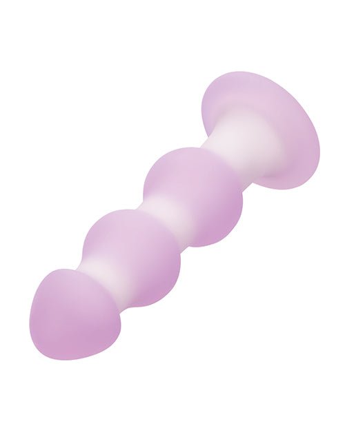 Lavender Haze Beaded Anal Probe - Lavender/White | Shop Lowest Prices at fonlove.shop