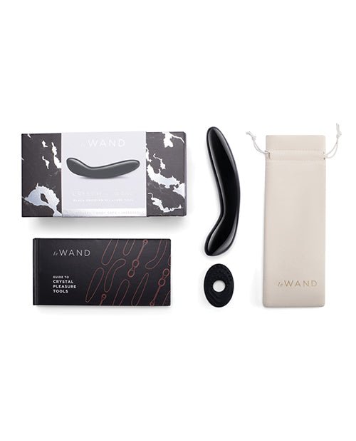 Le Wand Crystal G - Wand Stimulator - Black Obsidian | Shop Lowest Prices at fonlove.shop