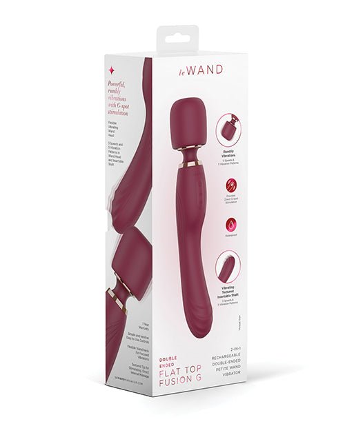 Le Wand Flat Top Fusion G | Shop Lowest Prices at fonlove.shop