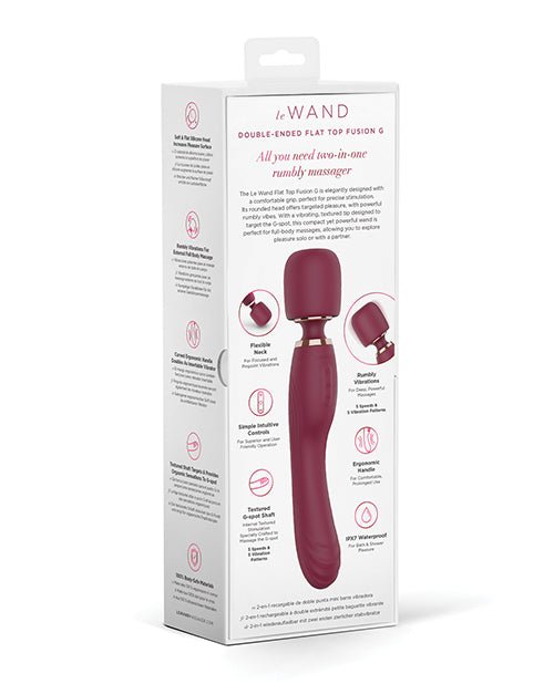 Le Wand Flat Top Fusion G | Shop Lowest Prices at fonlove.shop