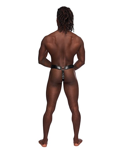 Leather Taurus Adjustable Buckle Thong Black O/s | Shop Lowest Prices at fonlove.shop