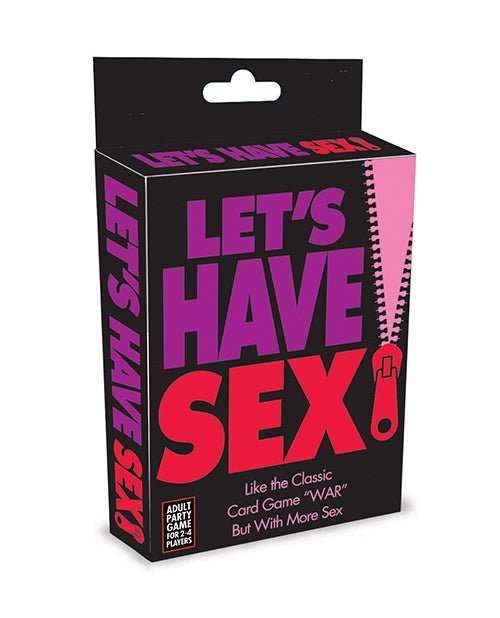 Let's Have Sex Card Game | Shop Lowest Prices at fonlove.shop