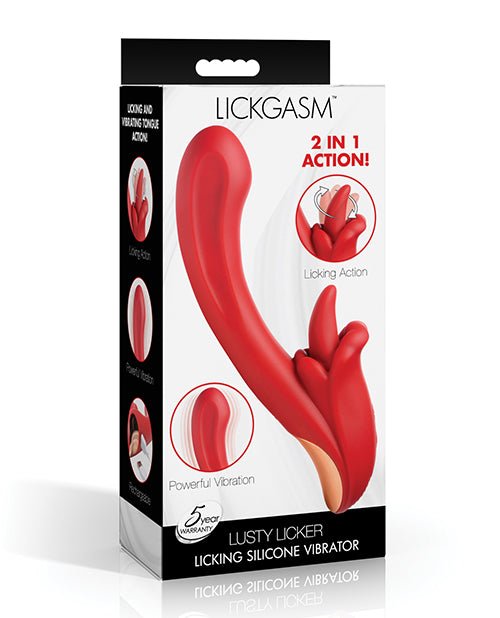 Lickgasm Lusty Licker Licking Silicone Vibrator | Shop Lowest Prices at fonlove.shop