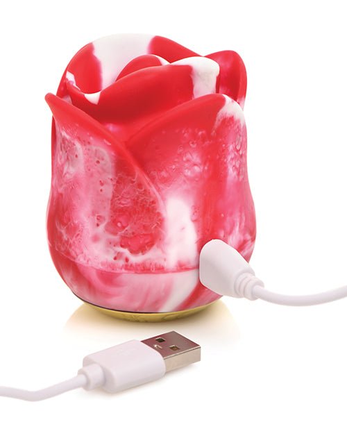 Lickgasm Sweet Kiss Kissing & Vibrating Clitoral Stimulator - Swirl | Shop Lowest Prices at fonlove.shop