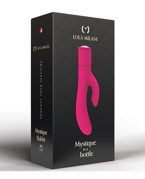Lola Milani Mystique Rabbit w/Black Bottle - Fuchsia | Shop Lowest Prices at fonlove.shop