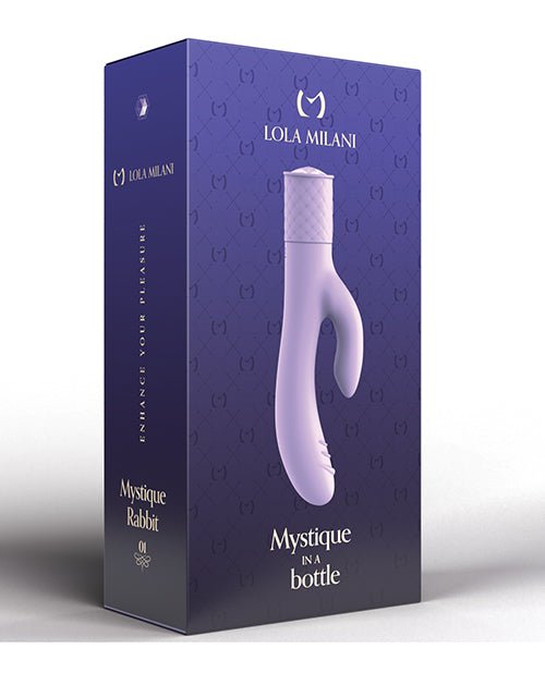 Lola Milani Mystique Rabbit w/Orchid Bottle - Lilac | Shop Lowest Prices at fonlove.shop