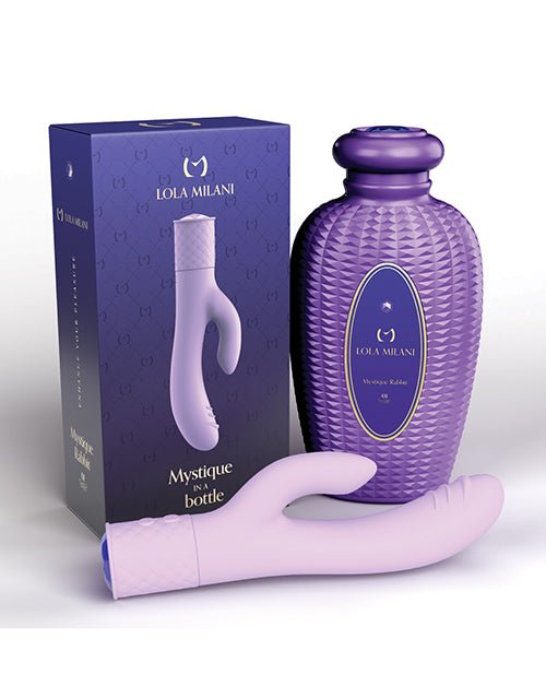 Lola Milani Mystique Rabbit w/Orchid Bottle - Lilac | Shop Lowest Prices at fonlove.shop