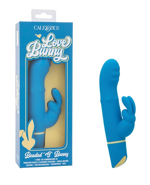 Love Bunny Beaded "G" Bunny - Blue | Shop Lowest Prices at fonlove.shop