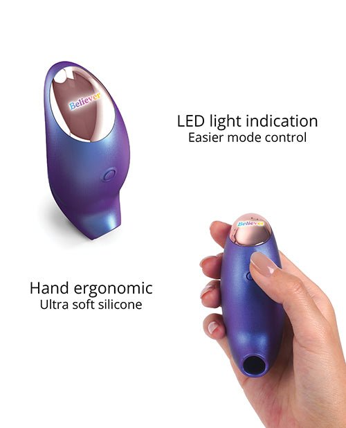 Love to Love Believer Mini Tongue Flicker - Iridescent Night | Shop Lowest Prices at fonlove.shop