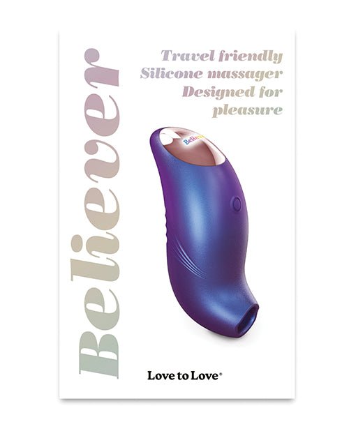 Love to Love Believer Mini Tongue Flicker - Iridescent Night | Shop Lowest Prices at fonlove.shop