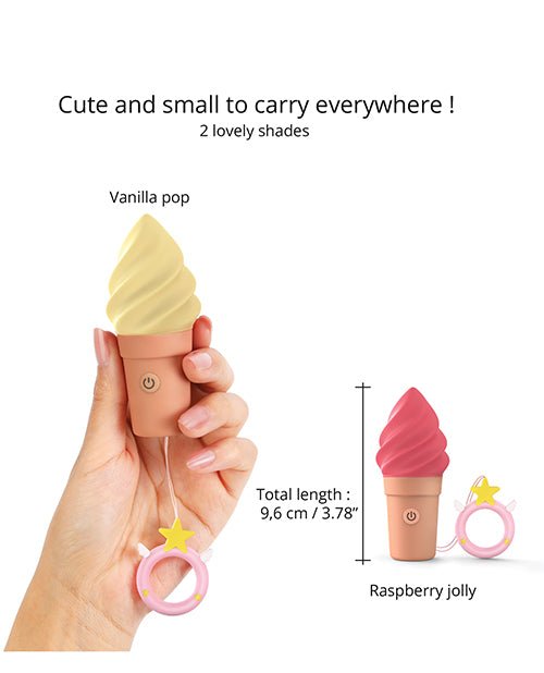 Love to Love Cand'ice Ice Cream Cone Stimulator - Vanilla Pop | Shop Lowest Prices at fonlove.shop