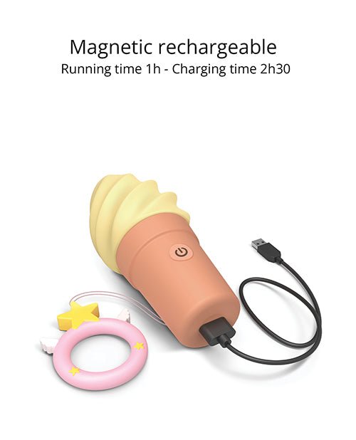 Love to Love Cand'ice Ice Cream Cone Stimulator - Vanilla Pop | Shop Lowest Prices at fonlove.shop