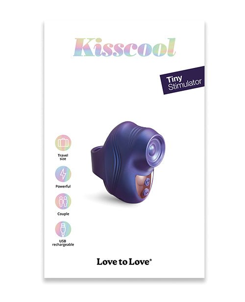 Love to Love Kisscool Tapping Finger Vibe - Midnight Indigo | Shop Lowest Prices at fonlove.shop