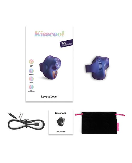 Love to Love Kisscool Tapping Finger Vibe - Midnight Indigo | Shop Lowest Prices at fonlove.shop