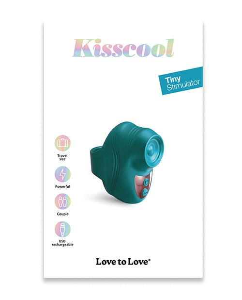 Love to Love Kisscool Tapping Finger Vibe - Teal Me | Shop Lowest Prices at fonlove.shop