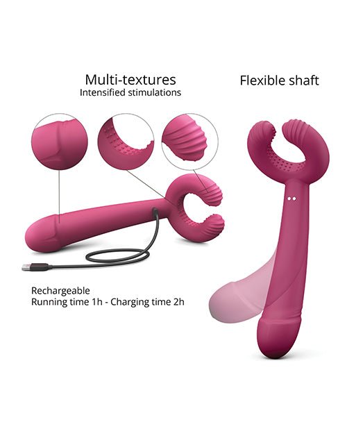 Love to Love Please Me Multi - Play Vibrator - Plum Star | Shop Lowest Prices at fonlove.shop