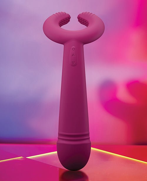 Love to Love Please Me Multi - Play Vibrator - Plum Star | Shop Lowest Prices at fonlove.shop