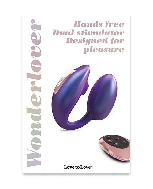Love to Love Wonderlover Dual Stimulator - Iridescent Night | Shop Lowest Prices at fonlove.shop
