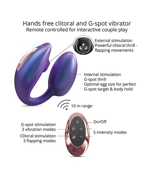 Love to Love Wonderlover Dual Stimulator - Iridescent Night | Shop Lowest Prices at fonlove.shop