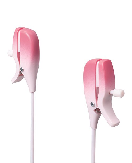 Lovense Gemini Vibrating Nipple Clamps - Pink | Shop Lowest Prices at fonlove.shop