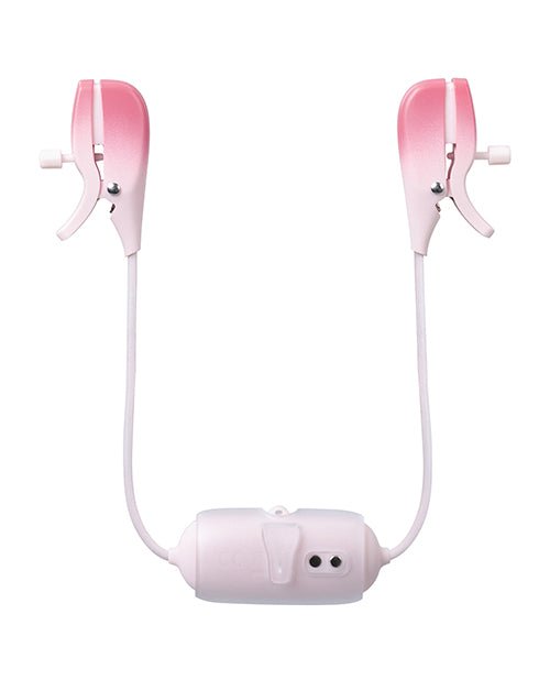 Lovense Gemini Vibrating Nipple Clamps - Pink | Shop Lowest Prices at fonlove.shop