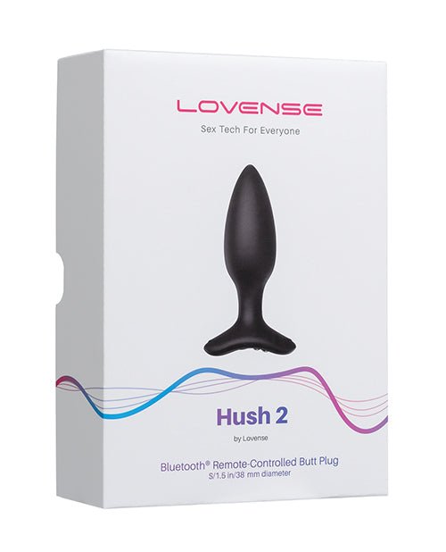 Lovense Hush 2 Butt Plugs: 1.5" and 1.75" | Shop Lowest Prices at fonlove.shop