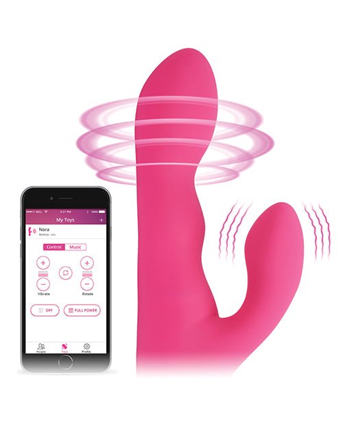 Lovense Nora Rotating Head Rabbit | Shop Lowest Prices at fonlove.shop