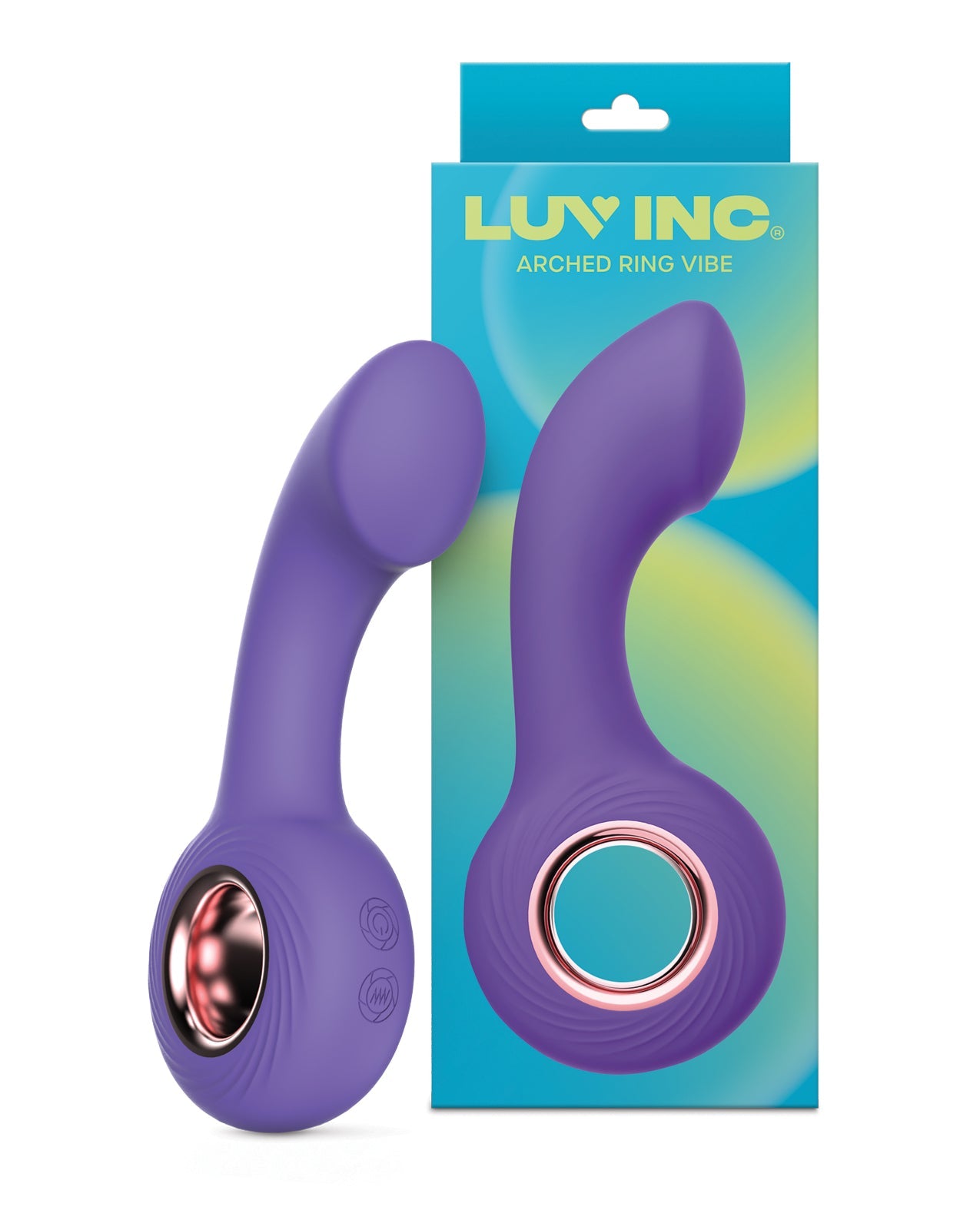 Luv Inc. Arched Ring Vibrator - Purple | Shop Lowest Prices at fonlove.shop