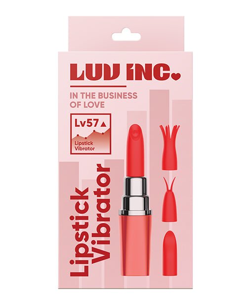 Luv Inc. Lipstick Vibrator With 3 Heads | Shop Lowest Prices at fonlove.shop