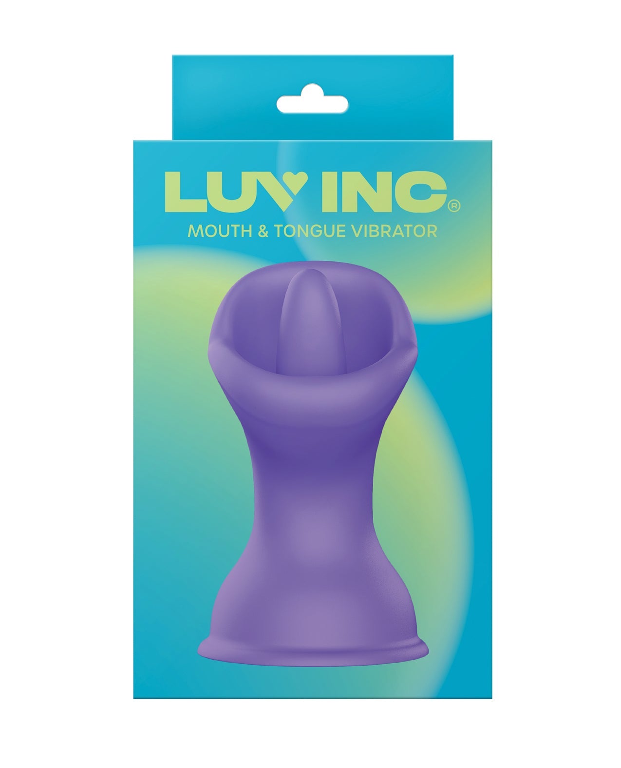 Luv Inc. Mouth & Tougue Suction Cup Vibrator - Purple | Shop Lowest Prices at fonlove.shop