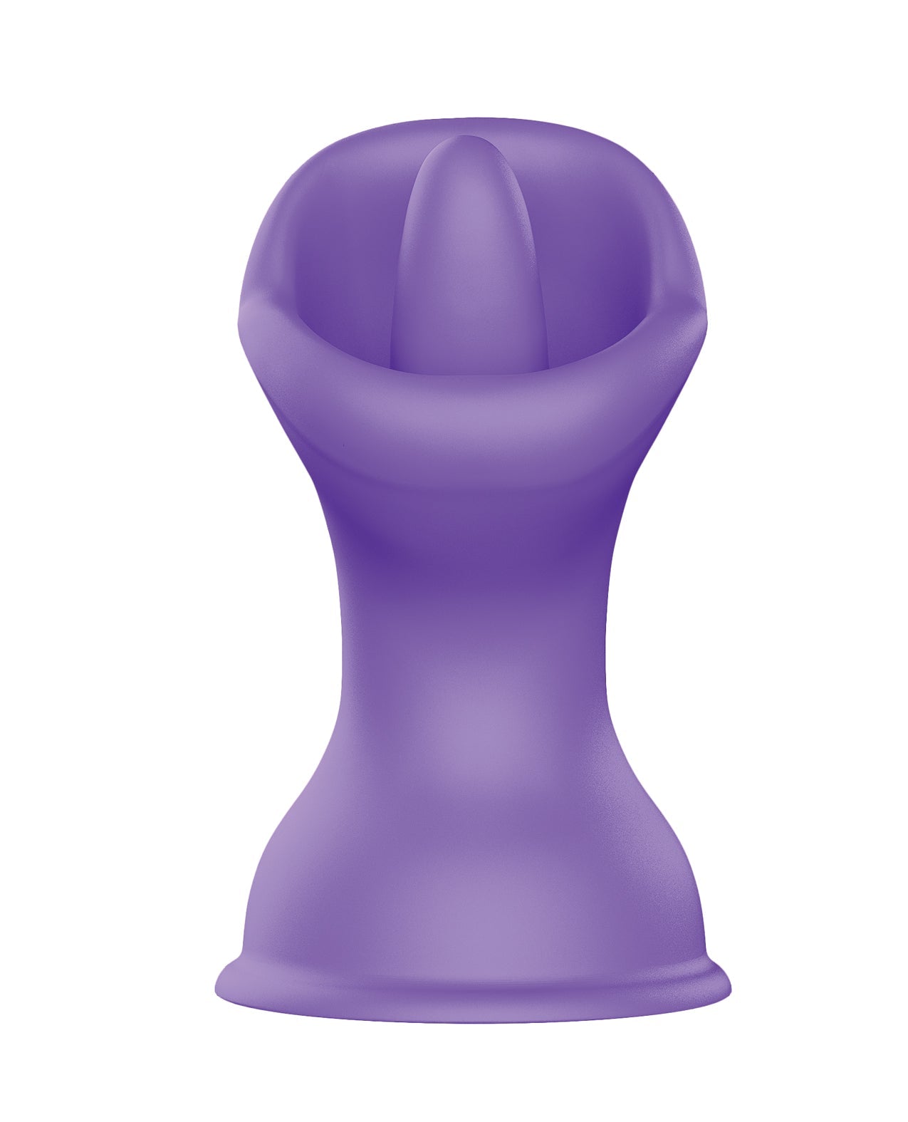 Luv Inc. Mouth & Tougue Suction Cup Vibrator - Purple | Shop Lowest Prices at fonlove.shop