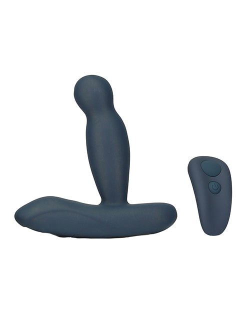Lux Active Revolve 4.5" Rotating & Vibrating Anal Massager - Dark Blue | Shop Lowest Prices at fonlove.shop