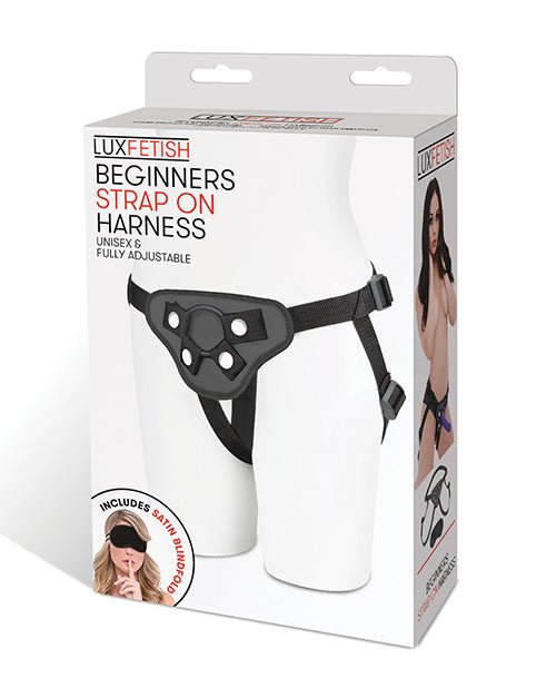 Lux Fetish Beginners Strap On Harness - Black | Shop Lowest Prices at fonlove.shop