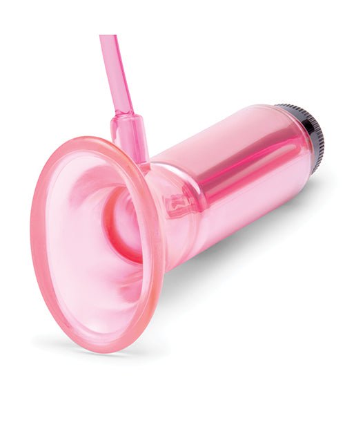 Lux Fetish Vibrating Clitoral Pump w/Quick Release - Pink | Shop Lowest Prices at fonlove.shop