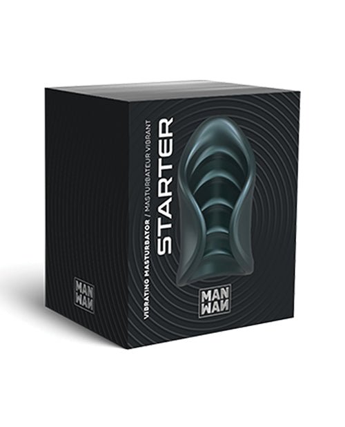 Manwan Starter Travel Vibrating Masturbator - Pine Grey | Shop Lowest Prices at fonlove.shop